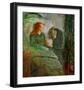 The Sick Child 2, 1896-Edvard Munch-Framed Giclee Print