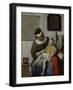 The Sick Child, C.1664-6-Gabriel Metsu-Framed Giclee Print