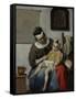 The Sick Child, C.1664-6-Gabriel Metsu-Framed Stretched Canvas