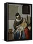 The Sick Child, C.1664-6-Gabriel Metsu-Framed Stretched Canvas