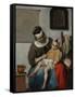 The Sick Child, Ca 1663-Gabriel Metsu-Framed Stretched Canvas