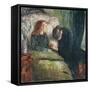 The Sick Child-Edvard Munch-Framed Stretched Canvas