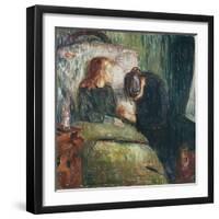 The Sick Child-Edvard Munch-Framed Giclee Print