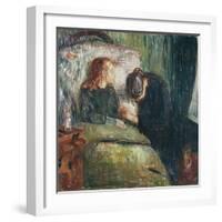 The Sick Child-Edvard Munch-Framed Giclee Print