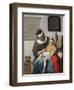 The Sick Child-Gabriel Metsu-Framed Giclee Print