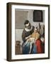 The Sick Child-Gabriel Metsu-Framed Giclee Print