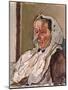 The Sick Esther Jacques, 1917-Ferdinand Hodler-Mounted Giclee Print