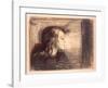The Sick Girl, 1896-Edvard Munch-Framed Giclee Print
