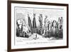 The Sick Goose and the Council of Health, 19th Century-George Cruikshank-Framed Giclee Print