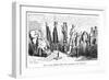 The Sick Goose and the Council of Health, 19th Century-George Cruikshank-Framed Giclee Print