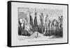 "The Sick Goose and the Council of Health," a Satire on Patent Medicines-George Cruikshank-Framed Stretched Canvas