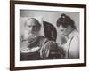 The Sick Leo Tolstoy with Daughter Tatyana in Gaspra on the Crimea, 1902-Sophia Andreevna Tolstaya-Framed Giclee Print