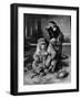'The Sick Monkey', 1875, (1912)-Edwin Henry Landseer-Framed Giclee Print