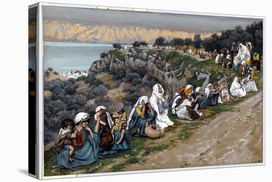 The Sick Waiting for Jesus to Pass By, Illustration for 'The Life of Christ', C.1884-96-James Tissot-Stretched Canvas