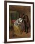 The Sick Woman, c. 1663-66-Jan Havicksz. Steen-Framed Giclee Print