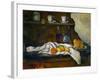 The Sideboard, 1877-1879-Paul Cézanne-Framed Giclee Print