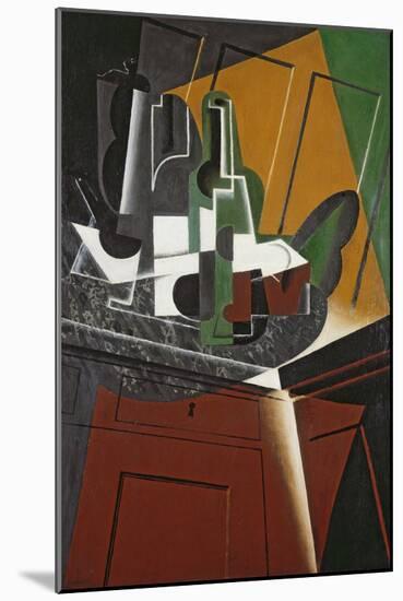 The Sideboard, 1917-Juan Gris-Mounted Giclee Print