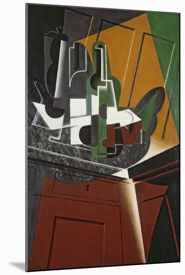 The Sideboard, 1917-Juan Gris-Mounted Giclee Print