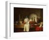 The Sideboard: Desert with Pie, Fruit and an-Jean-Baptiste Simeon Chardin-Framed Giclee Print