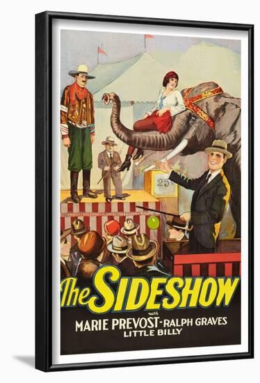 The Sideshow-null-Framed Art Print