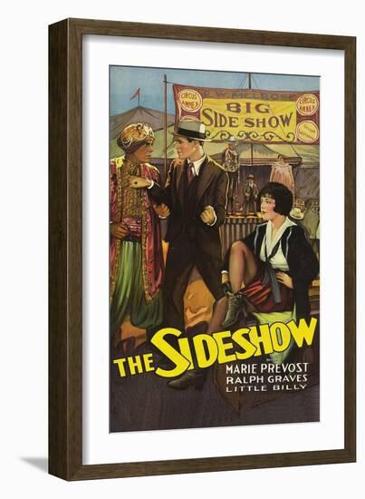 The Sideshow-null-Framed Art Print