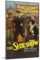 The Sideshow-null-Mounted Art Print