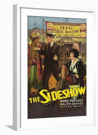 The Sideshow-null-Framed Art Print