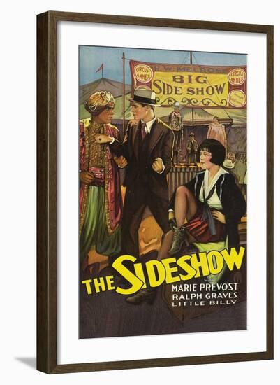 The Sideshow-null-Framed Art Print