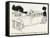 The Sideways Body-William Heath Robinson-Framed Stretched Canvas