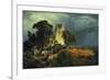 The Siege, 1848-Carl Friedrich Lessing-Framed Giclee Print