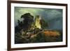 The Siege, 1848-Carl Friedrich Lessing-Framed Giclee Print