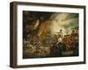 The Siege and Relief of Gibraltar, 13 September 1782-John Singleton Copley-Framed Giclee Print