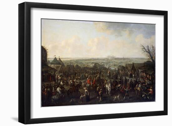 The Siege of a Town, 1660-Adam Frans van der Meulen-Framed Giclee Print