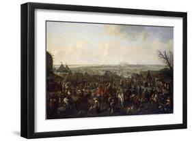 The Siege of a Town, 1660-Adam Frans van der Meulen-Framed Giclee Print