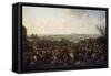 The Siege of a Town, 1660-Adam Frans van der Meulen-Framed Stretched Canvas