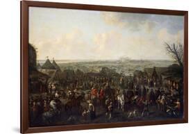 The Siege of a Town, 1660-Adam Frans van der Meulen-Framed Giclee Print