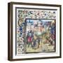 The Siege of Antioch. Miniature from the Historia by William of Tyre, 1460S-null-Framed Giclee Print