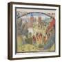 The Siege of Antioch. Miniature from the Historia by William of Tyre, 1460S-null-Framed Giclee Print