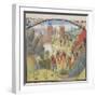 The Siege of Antioch. Miniature from the Historia by William of Tyre, 1460S-null-Framed Giclee Print