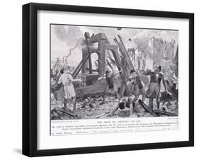 The Siege of Aquileia 238 AD-John Harris Valda-Framed Giclee Print