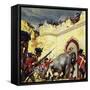 The Siege of Arcot Lasted for Fifty Days-Alberto Salinas-Framed Stretched Canvas