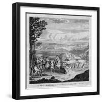 The Siege of Barcelona Taken by the Earl of Peterborough in the Year 1705-Charles Mordaunt-Framed Giclee Print