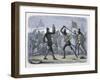 The Siege of Calais, France, 1346-1347 (1864)-James William Edmund Doyle-Framed Giclee Print