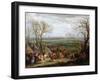 The Siege of Cambrai by Louis XIV King of France and Navarre, in 1677 (Oil on Canvas)-Adam Frans van der Meulen-Framed Giclee Print