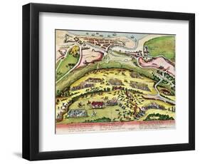 The Siege of Dieppe in 1589, 1589-92-Franz Hogenberg-Framed Giclee Print