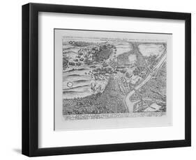 The Siege of Frankfurt (Oder) in April 1631, from 'Theatrum Europaeum', Volume II, 1646-Matthaus, The Elder Merian-Framed Giclee Print