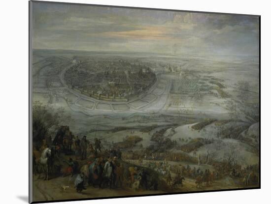 The Siege of Freiberg in Meissen, 1643-Peeter Snayers-Mounted Giclee Print