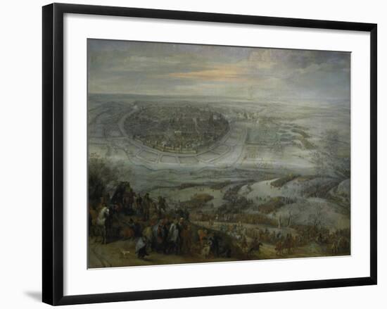 The Siege of Freiberg in Meissen, 1643-Peeter Snayers-Framed Giclee Print