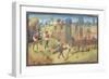 The Siege of Jerusalem, 1099. Miniature from the Historia by William of Tyre, 1460S-null-Framed Giclee Print