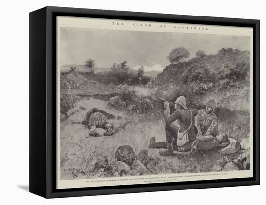 The Siege of Ladysmith-Henry Charles Seppings Wright-Framed Stretched Canvas